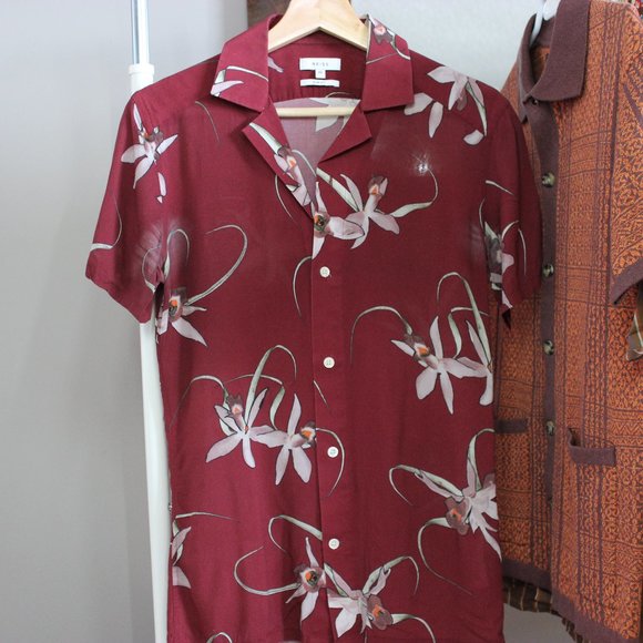 Reiss SS Floral Print - Picture 2 of 4